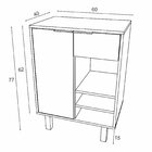 Gabinete Para Banheiro Com Armário Suspenso E Espelheira Kira