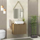 Gabinete Para Banheiro Com Cuba 01 Porta 02 Gav. E Espelheira