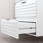 Gabinete para Banheiro com Cuba 66cm Branco Isa Astral Design