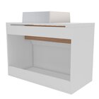 Gabinete Para Banheiro Com Cuba 80cm 1 Porta Jasper Branco/it