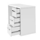 Gabinete Para Banheiro Com Cuba De Sobrepor E Espelheira 60cm