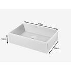 Gabinete Para Banheiro Com Cuba De Sobrepor E Espelheira 60cm