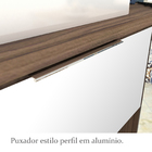 Gabinete Para Banheiro Com Cuba E Armário 80cm Lazio Móveis B