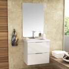 Gabinete Para Banheiro Com Cuba E Espelheira 60cm Pietra  Bra