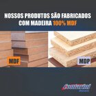 Gabinete Para Banheiro Com Cuba E Espelheira 60cm Safira  Vin