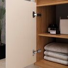 Gabinete Para Banheiro Com Cuba E Espelheira Itapuã/off White