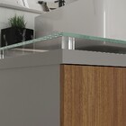 Gabinete Para Banheiro Com Cuba E Espelheira Sonata 80 Ciment