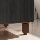 Gabinete Para Banheiro Com Cuba E Espelheira Sonata 80 Noce/c