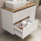 Gabinete Para Banheiro Com Cuba E Espelho 100cm Toronto Yesca