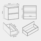 Gabinete Para Banheiro Com Cuba E Espelho 60cm Mdf Branco Dub