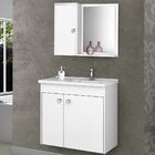 Gabinete Para Banheiro Com Cuba E Espelho Munique B02 Branco