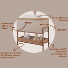 Gabinete Para Banheiro Com Cuba Hana Espresso Móveis Cappucci