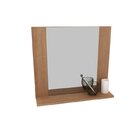 Gabinete Para Banheiro Com Espelheira 1 Prateleira Bn3610