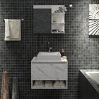 Gabinete Para Banheiro Com Espelheira Bn3608