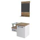 Gabinete Para Banheiro Com Espelheira Legno 631 Sem Cuba