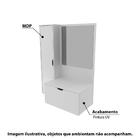 Gabinete Para Banheiro Com Espelho - Branco