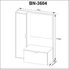 Gabinete Para Banheiro Com Espelho - Branco