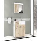 Gabinete Para Banheiro Com Pés Cuba Balcony Kit 50