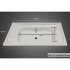 Gabinete Para Banheiro Com Pés Cuba Balcony Saara 80cm  Ártic