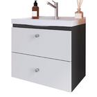 Gabinete Para Banheiro Com Pia 50x47 Cm Lvp01 Novam