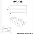 Gabinete Para Banheiro Com Rodízio E Espelheira 80cm Branco/m