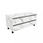 Gabinete Para Banheiro Com Rodízios 2 Gavetas Bn3603 Tecnomob