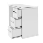 Gabinete Para Banheiro Com Tampo De Vidro Cuba De Sobrepor E