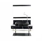 Gabinete Para Banheiro De Vidro Iqxx 60cm Inox Com Cuba Chape