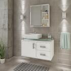 Gabinete Para Banheiro Dubai E Espelheira Treviso Mgm Móveis