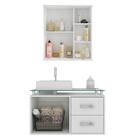 Gabinete Para Banheiro Dubai E Espelheira Treviso Mgm Móveis