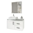 Gabinete Para Banheiro Dubai E Espelheira Treviso Mgm Móveis