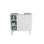 Gabinete Para Banheiro E Armário Com Espelho Branco