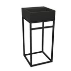 Gabinete Para Banheiro Em Ferro Estilo Industrial 40cm Preto