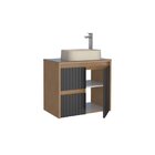 Gabinete Para Banheiro Em Madeira Sem Cuba Kyoto Jequitibá/pr