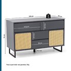 Gabinete Para Banheiro Em Mdf Jungle Grafite