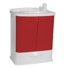 Gabinete Para Banheiro Em Plástico Com Lavatório Fit Astra Se