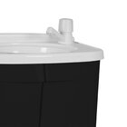 Gabinete Para Banheiro Em Plástico Com Lavatório Fit Astra Se