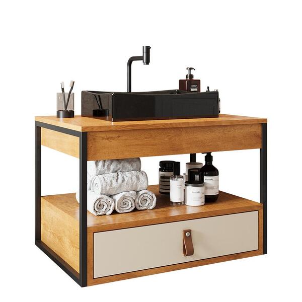 Gabinete Para Banheiro Harley 1 Gaveta E Cuba Dalla Preta