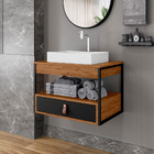 Gabinete Para Banheiro Harley Com 1 Gaveta E Cuba Dalla