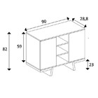 Gabinete Para Banheiro Império - Branco
