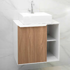 Gabinete Para Banheiro Impermeável 01 Porta 60cm Cool Home -