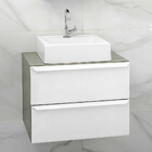 Gabinete Para Banheiro Impermeável 02 Portas 60cm Cool Home C