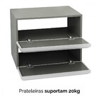 Gabinete Para Banheiro Impermeável 02 Portas 60cm Cool Home C