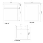 Gabinete Para Banheiro Industrial Com Cuba Iron Lier Venturi