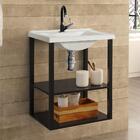 Gabinete Para Banheiro Industrial Com Cuba Oliver Branco