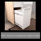 Gabinete Para Banheiro Jazz 80cm Com Cuba Móveis Bosi