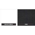 Gabinete Para Banheiro Legno 830w Branco/preto Onix