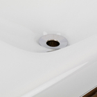 Gabinete para Banheiro Lille 70 70x40x48cm Marrom e Branco Bergan