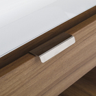 Gabinete para Banheiro Lille 70 70x40x48cm Marrom e Branco Bergan