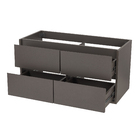 Gabinete para Banheiro Marselha Inox MDF 100X43X50 Bongut